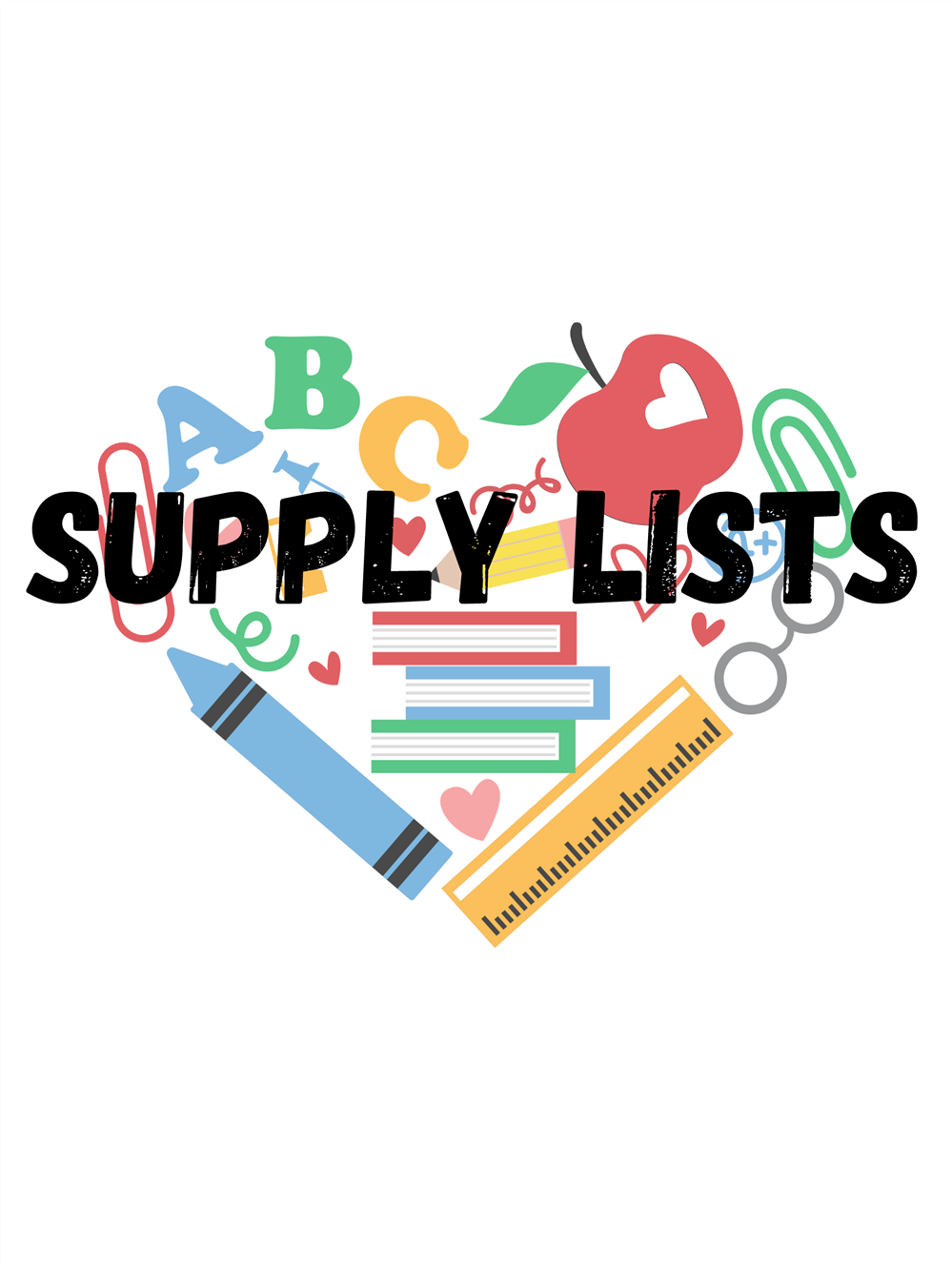  Supply Lists